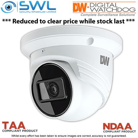 DW: DWC-MT95WiATW MEGApix&reg; Ai 5MP Turret WDR IR50m IP67 IK10 2.8-12mm