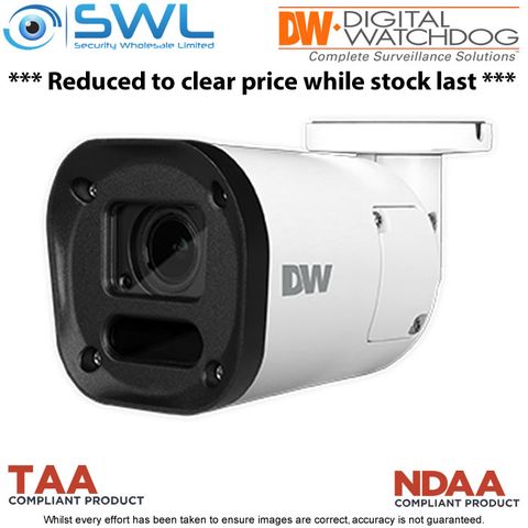 DW: DWC-XSBE05Mi MEGApix&reg; Ai 5MP Bullet WDR IR35m IP67 IK10 2.7-13.5mm