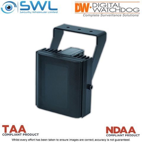 DW: DW-ILIRIP850 NightWatch™ PoE White Light/ Infra Red Illuminator IP66 IK9 187