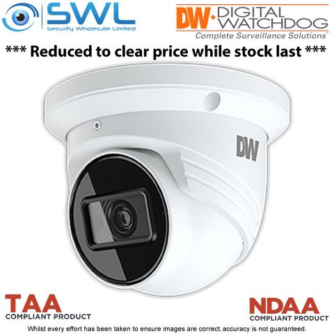 DW: DWC-VSTB04Mi MEGApix-V Series 4MP Turret WDR IR50m IP67 IK10 2.8-12mm