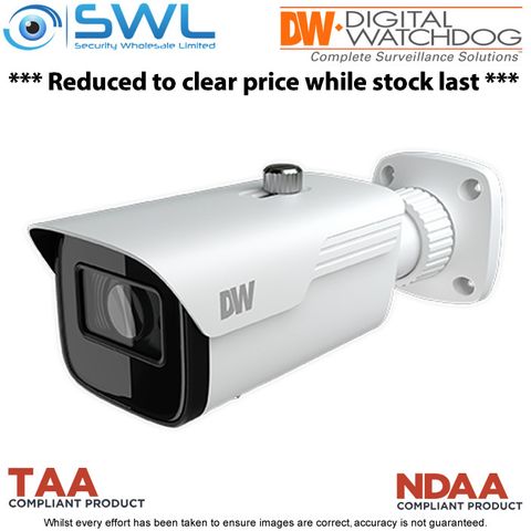 DW: DWC-VSBD04Mi MEGApix-V Series 4MP Bullet WDR IR50m IP67 IK10 2.8-12mm
