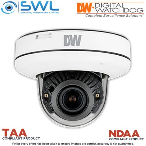 DW: DWC-MPV85WiATW MEGApix IVA+ 5MP Discreet Dome WDR IR30m IP66 IK10 2.7-13.5mm