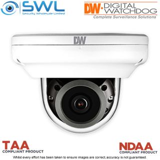 DW: DWC-MVC8Wi28TW MEGApix IVA 8MP Discreet Dome WDR IR30m IP67 IK10 2.8mm