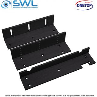 ONETOP L&Z 3500: L&Z Bracket for In-Swing Door Installation BLACK