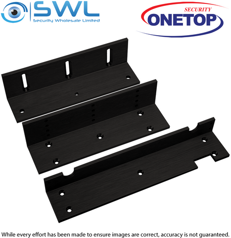 ONETOP L&Z 3500: L&Z Bracket for In-Swing Door Installation BLACK