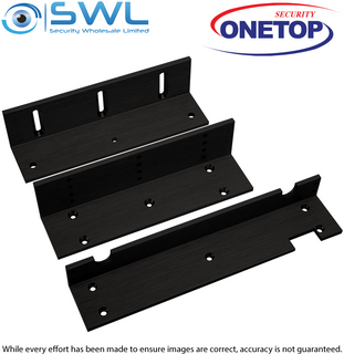 ONETOP L&Z 3500: L&Z Bracket for In-Swing Door Installation BLACK