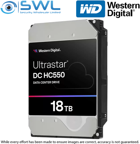 WD Ultrastar Hard Drive 3.5" 18Tb Installed - 3 Year Warranty