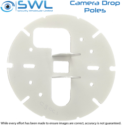 Dropper Pole CMBKT155-W: Camera Bracket 155mm White