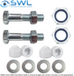 Dropper Pole PIV-POLE-JOINER Monitor Dropper Pole Joiner For 10310 WHITE