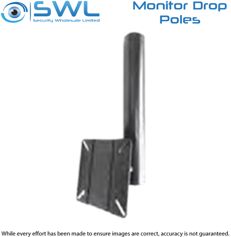 Dropper Pole PIV-LCD-46B BLACK Monitor Bracket for 10311