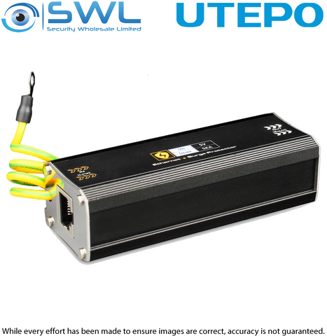 Utepo USP201GE-POE: 1ch PoE Gigabit Surge Protector