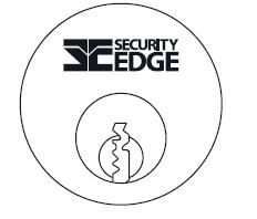 SECURITY EDGE S 201 ROUND CYLINDER BK SC