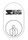 SECURITY EDGE S 570 OVAL EXTENDED CYLINDER BK CP