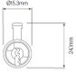 SECURITY EDGE S 530 CYLINDER BK