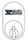 SECURITY EDGE S 570 OVAL BK PVD BLACK