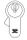 SECURITY EDGE S  9055-1 S CYL/CYL FIXED CAM BK CP