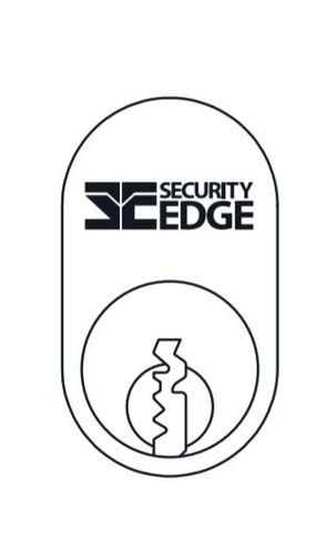 SECURITY EDGE S ASTRA OVAL CYLINDER BK SC