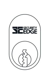 SECURITY EDGE S ASTRA OVAL CYLINDER BK SC