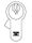 SECURITY EDGE S 9055-5 HALF CYLINDER FIXED CAM BK CP
