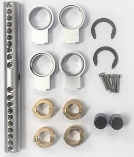 SE MODULAR EURO CYL/CYL EXT KIT 46.5/46.5 SC