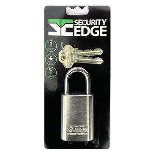 SECURITY EDGE L 40MM PADLOCK, 27MM MARINE ALLOY SHACKLE KDDP