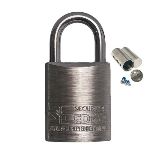 SECURITY EDGE L 45MM PADLOCK, 27MM MARINE ALLOY SHACKLE KA1