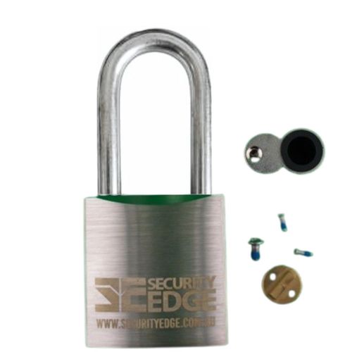 SECURITY EDGE L 50MM PADLOCK, 50MM BORON ALLOY SHACKLE KDDP