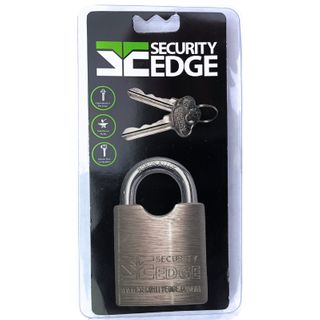 SECURITY EDGE L 55MM PADLOCK, 27MM BORON ALLOY SHACKLE KDDP