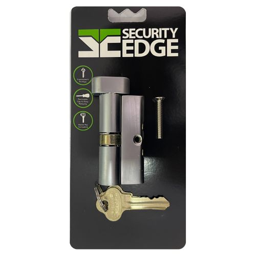 SECURITY EDGE L ZINC ALLOY 5 PIN CLY/TURN LAZY CAM KD SC DP