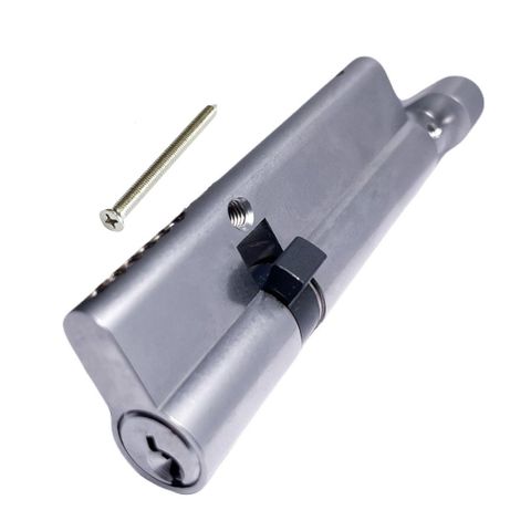 SECURITY EDGE L EURO CYL/TURN FIXED CAM SC MSM 35MM/65MM