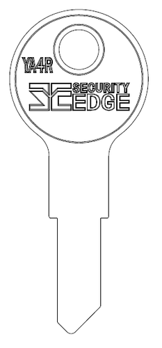 SECURITY EDGE KEY BLANK YA4R