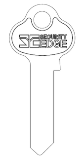 SECURITY EDGE KEY BLANK LW5