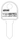 SECURITY EDGE KEY BLANK MER35R