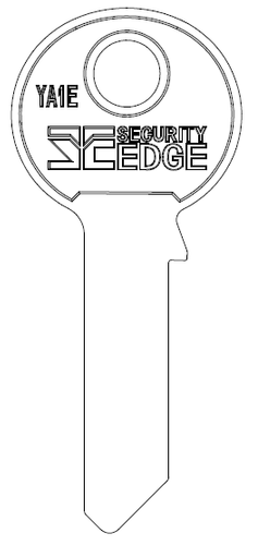 SECURITY EDGE KEY BLANK YA1E