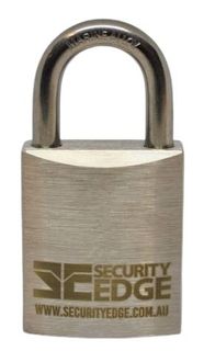 SECURITY EDGE S 45MM PADLOCK, 27MM MARINE ALLOY SHACKLE KDDP