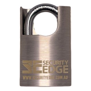 SECURITY EDGE S CS55MM PADLOCK 27MM BORON ALLOY SHACKLE BK
