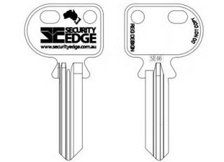 SE46 KEY, 6 PIN SECURITY EDGE
