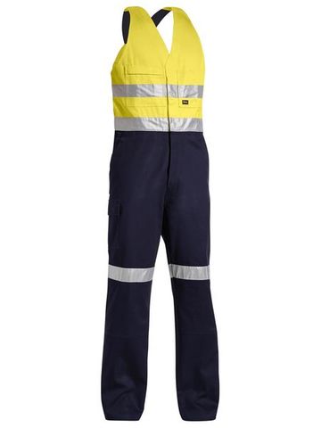 BISLEY TAPED HI VIS ACTION BACK OVERALL
