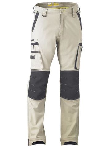Bisley Flex & Move&trade; Stretch Utility Zip Cargo Pant