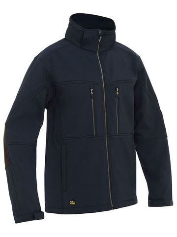 Bisley Flex & Move&trade; Soft Shell Hooded Jacket