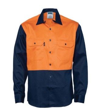Patron Saint&reg; Flame Retardant Two Tone Drill Shirt - L/S