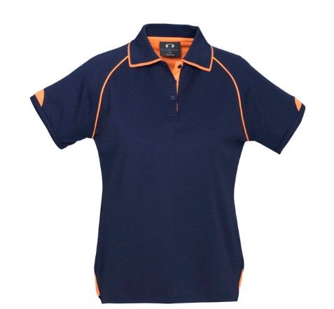 Womens Fusion Short Sleeve Polo