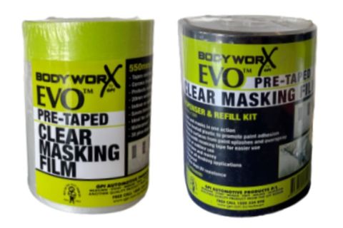 MASKING FILM BODYWORX 550MM X 33MM REFILL (50)