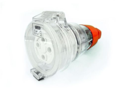 SOCKET EXTENSION STRAIGHT 4PIN 20A 500V 3PH IP66 GEN3
