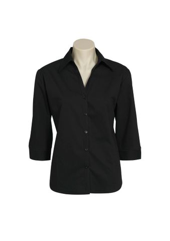 Metro Ladies &frac34; Sleeve Shirt