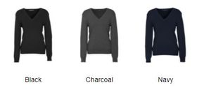 Ladies V-Neck Pullover