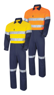 HI-VIS COVERALLS