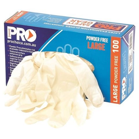 WHITE POWDER FREE  DISP GLOVES