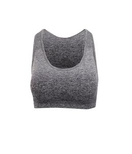 SEAMLESS SPORTS BRA                               -8  -GREY MARLE