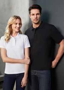 Ice Mens Polo                                     -2XL-BLACK